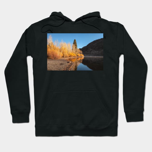 Silver Lake Fall Hoodie by jvnimages